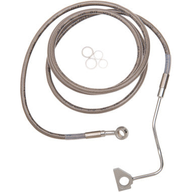 EXTENDED LENGTH STAINLESS STEEL BRAKE LINE KITS FOR HARLEY-DAVIDSON