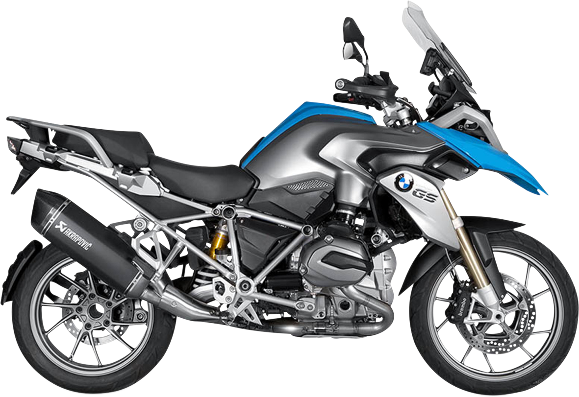 AKRAPOVIC SLIP-ON SERIES MUFFLERS MUFLR TI R1200GS E3 13-16