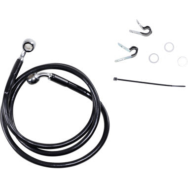 EXTENDED LENGTH STAINLESS STEEL BRAKE LINE KITS FOR HARLEY-DAVIDSON