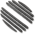 KURYAKYN ISO®​ DRIVER AND PASSENGER FLOORBOARDS WITH SPLINED ADAPTER MOUNTS RUBBER ISO PASSENGER