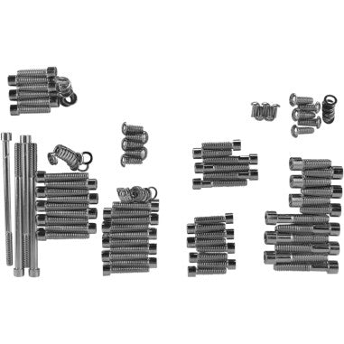 BLACK CHROME SOCKET-HEAD BOLT SETS FOR HARLEY-DAVIDSON