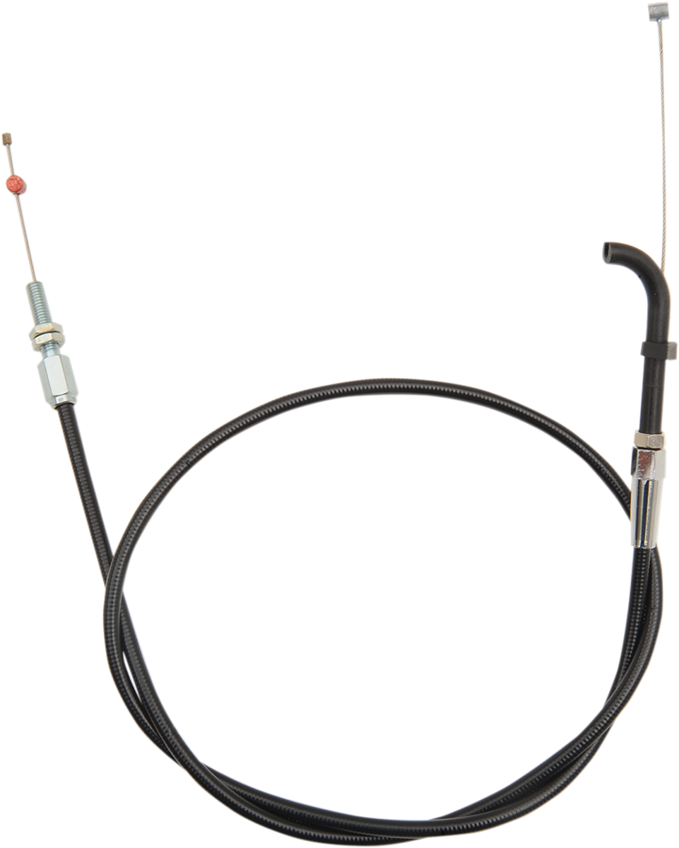 BARNETT STAINLESS STEEL CABLES CABLE THROTTLE VIC BLK+06