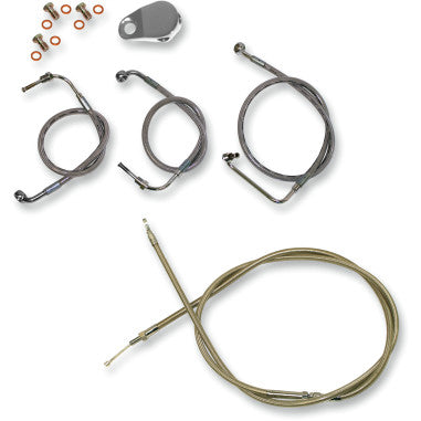 HANDLEBAR CABLE/BRAKE & CLUTCH LINE/WIRE KITS AND COMPONENTS FOR HARLEY-DAVIDSON