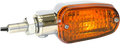 K&S TECHNOLOGIES DOT-COMPLIANT/E-MARKED ALUMINUM BODY TURN SIGNALS TRN SIG DOT&E S/F AMB/CH