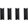 GLOSS BLACK PUSHROD TUBE KEEPERS FOR HARLEY-DAVIDSON