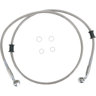 STANDARD LENGTH STAINLESS STEEL BRAKE LINE KITS FOR HARLEY-DAVIDSON
