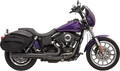 BASSANI XHAUST ROAD RAGE 2-INTO-1 SYSTEMS FOR HARLEY-DAVIDSON 1995 - 2000 Black Long Road Rage 2-Into-1 Exhaust System