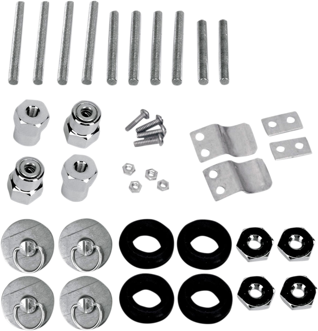 SADDLEMEN S4 QUICK-DISCONNECT SADDLEBAG DOCKING POST AND FASTENER KITS DOCKING POST KIT SUZ