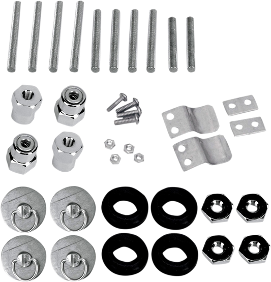 SADDLEMEN S4 QUICK-DISCONNECT SADDLEBAG DOCKING POST AND FASTENER KITS DOCKING POST KIT SUZ