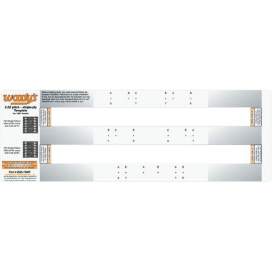 WOODY'S STUDDING TEMPLATES