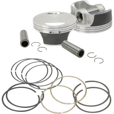 PISTON KITS AND RINGS FOR S&S MOTORS FOR HARLEY-DAVIDSON