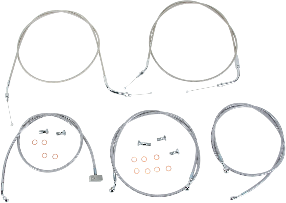 BARON HANDLEBAR CABLE AND LINE KITS CBL LINE KT 16" RDLINER