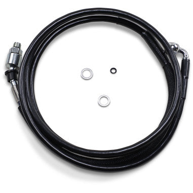 STAINLESS STEEL HYDRAULIC CLUTCH LINES FOR HARLEY-DAVIDSON