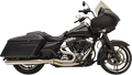 BASSANI XHAUST LONG ROAD RAGE III STAINLESS 2-INTO-1 SYSTEMS FOR HARLEY-DAVIDSON 1995 - 2013 Long Road Rage III Stainless 2-Into-1 Exhaust System