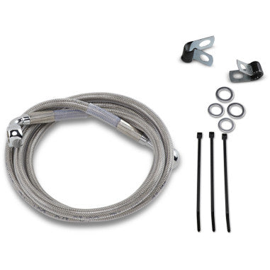 EXTENDED LENGTH STAINLESS STEEL BRAKE LINE KITS FOR HARLEY-DAVIDSON