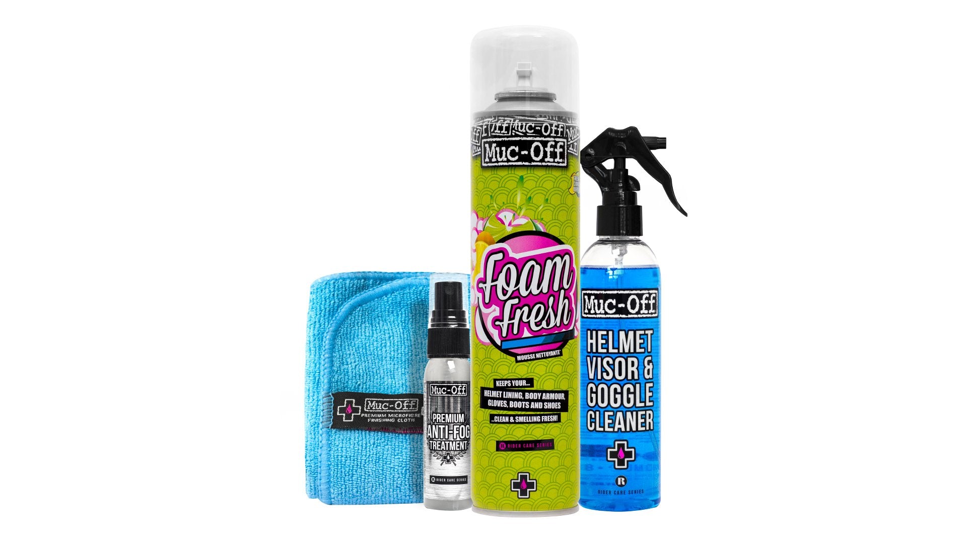Kit Limpieza Y Cuidado De Casco Muc-Off