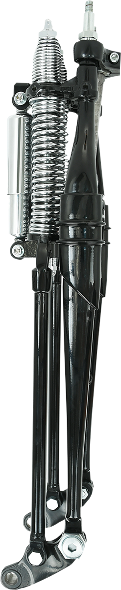 Springer Forks voor Harley Davidson Black Body/ Chrome Springs