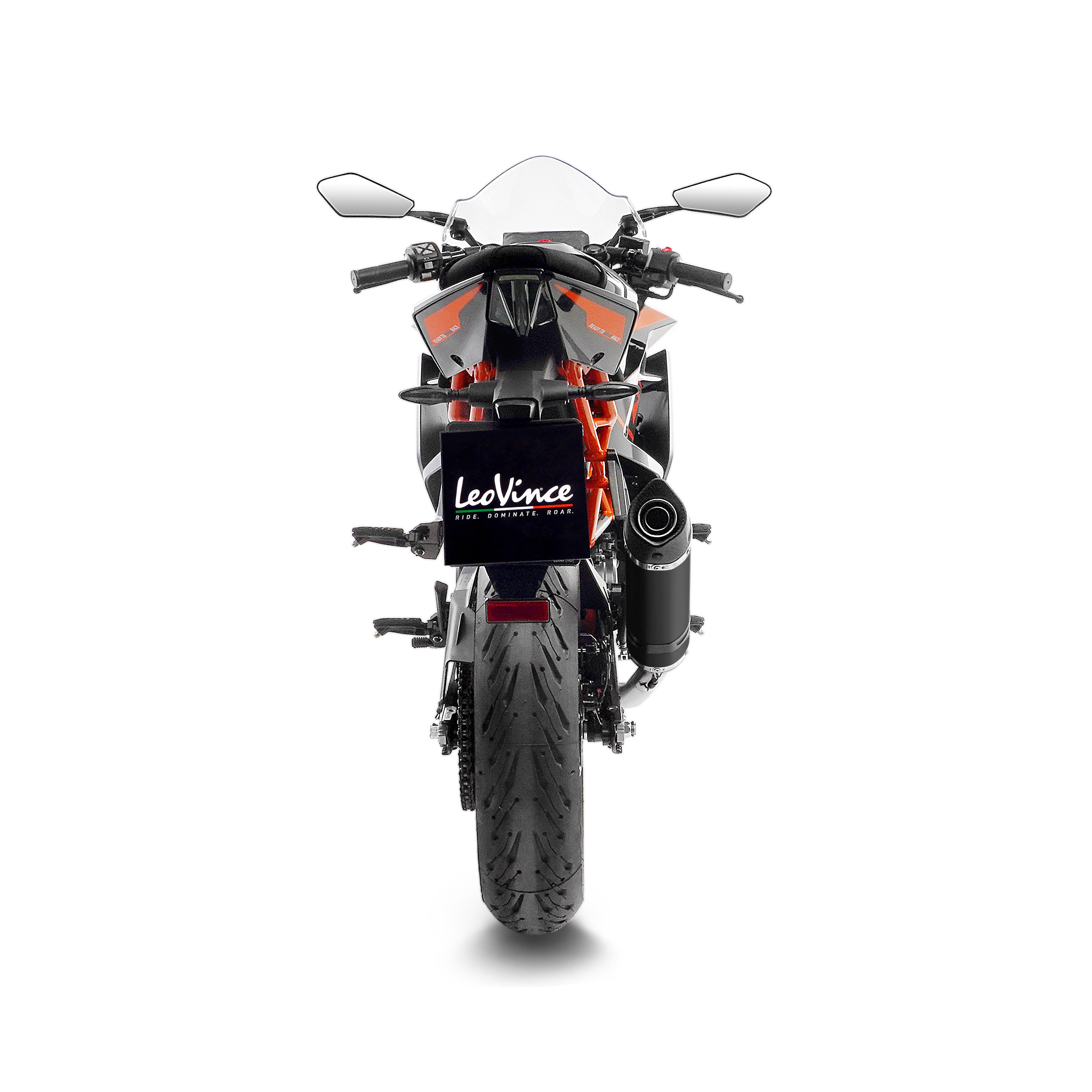 Silenciador Slip-On LV One Evo Black Edition Para KTM RC125