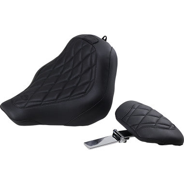 WIDE TRIPPER™ SOLO FRONT AND REAR SEATS FOR HARLEY-DAVIDSON