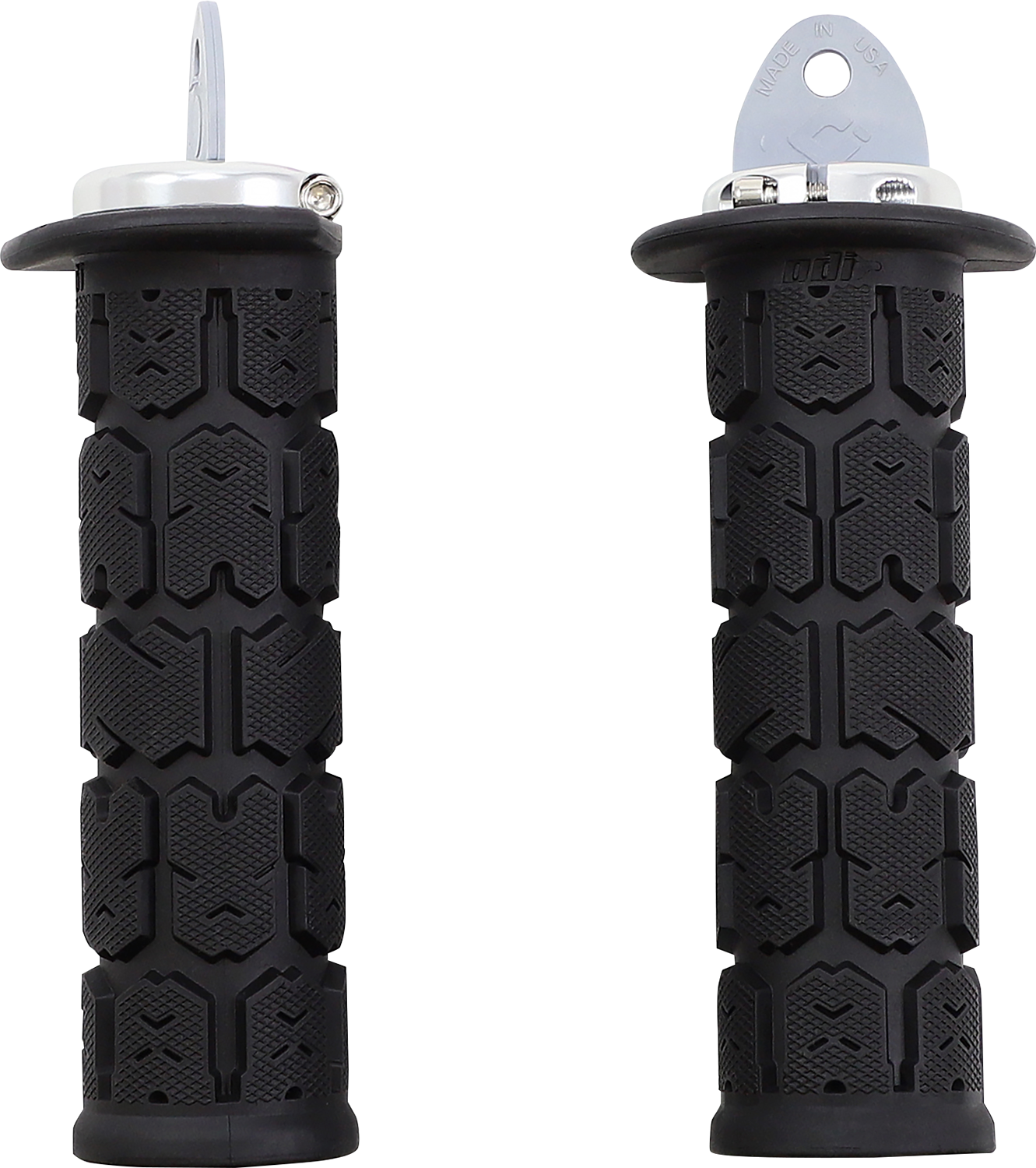 Rogue ATV/ PWC Grips Black/Silver