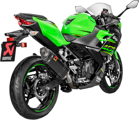 AKRAPOVIC SLIP-ON SERIES MUFFLERS MUFFLER CF KAW NINJA 400