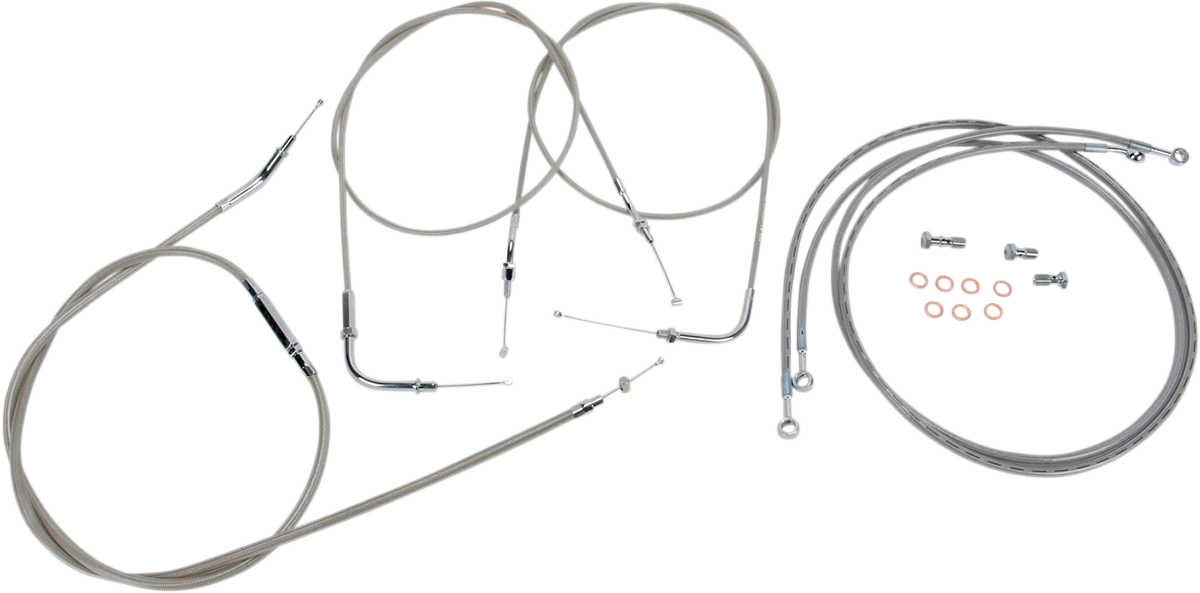 BARON HANDLEBAR CABLE AND LINE KITS CBL LINE KT 16"RDSTR04-10