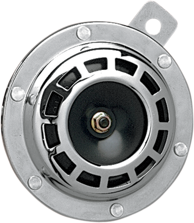 Chrome Horns Slotted For Harley Davidson