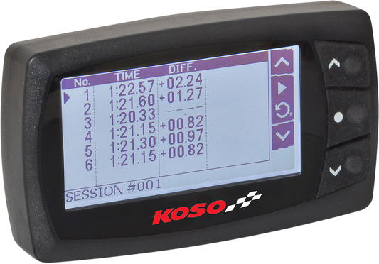 KOSO NORTH AMERICA MINI GPS LAP TIMER GPS LAP TIMER