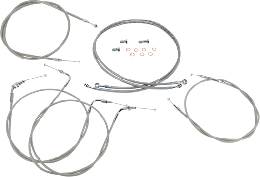 BARON HANDLEBAR CABLE AND LINE KITS CBL LINE KT 12"XVS1100CL