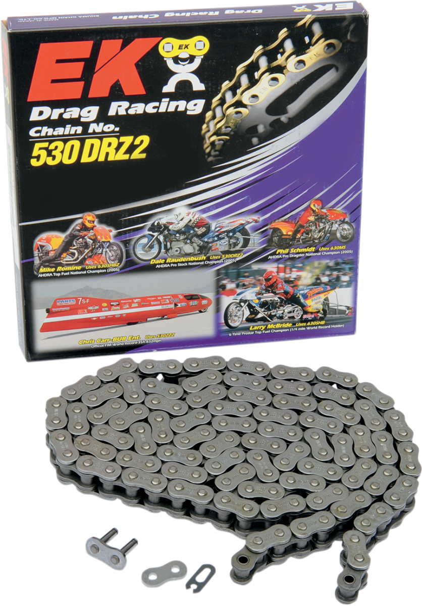EK DR2/DRZ2 DRAG RACE SERIES CHAINS CHAIN EK 530DRZ2 X 150 CH