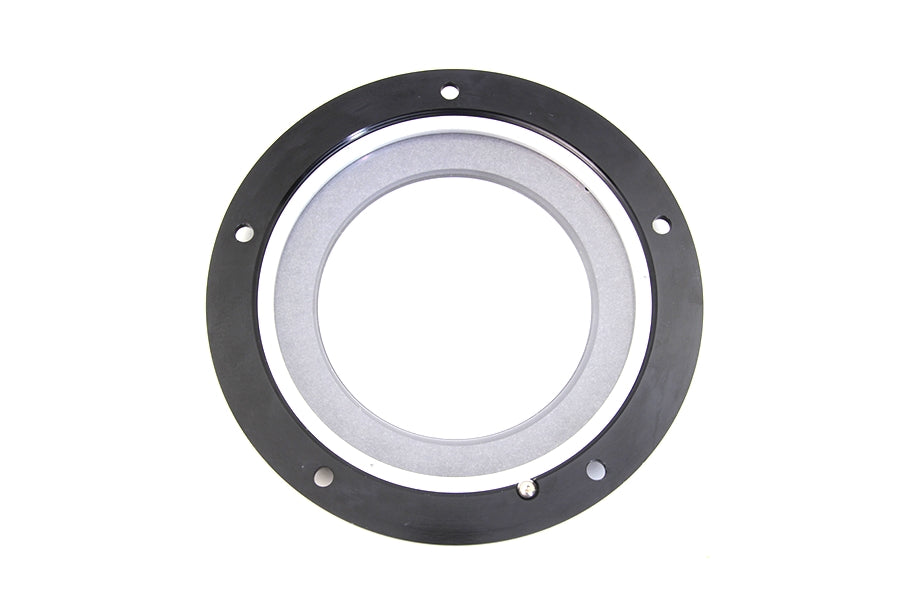 Tapa Embrague Transparente Clarity Derby Cover Black For Harley-Davidson