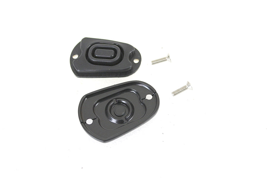 Tapa Bomba Freno Trasero Para Harley Sportster Black Rear Master Cylinder Cover