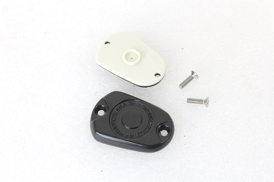 Tapa Bomba Freno Trasero Para Harley Sportster Black Rear Master Cylinder Cover