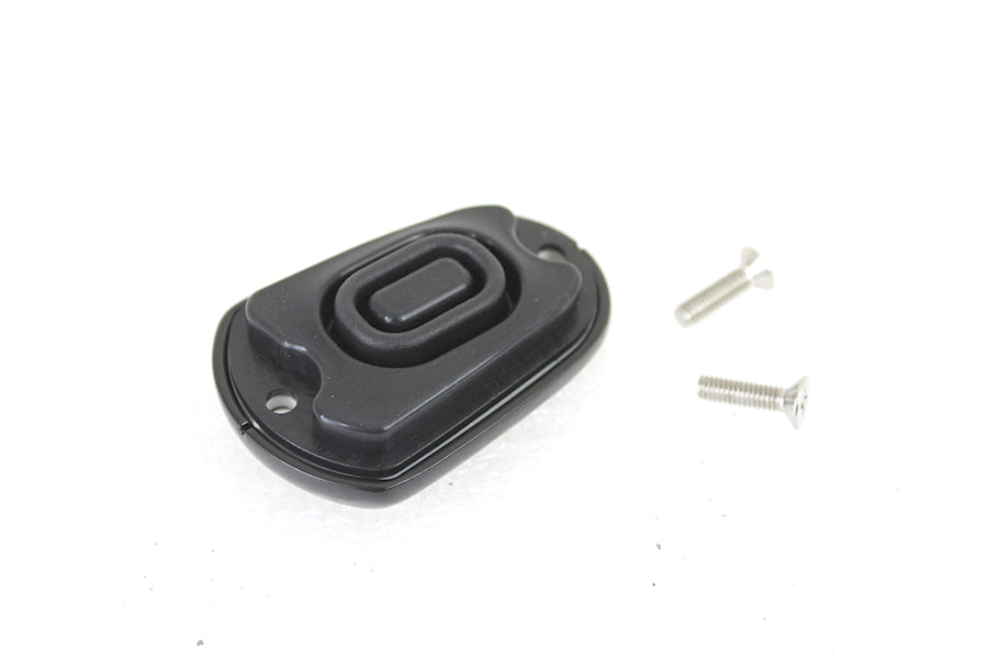 Tapa Bomba Freno Trasero Para Harley Sportster Black Rear Master Cylinder Cover