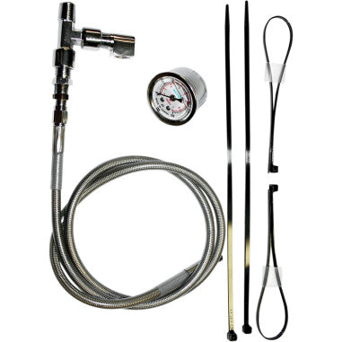 REMOTE OIL PRESSURE GAUGE/LINE KITS FOR HARLEY-DAVIDSON