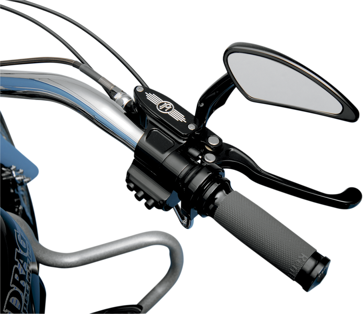 PERFORMANCE MACHINE (PM) CONTOUR BILLET HANDLEBAR CONTROLS MASTER CYL BRK 11/16 CC