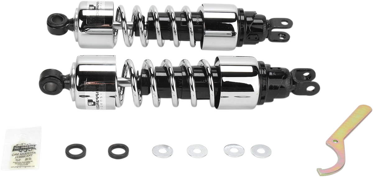 PROGRESSIVE SUSPENSION 412 SERIES CRUISER SHOCKS TOR MAG SPRNG SHK GL75-79