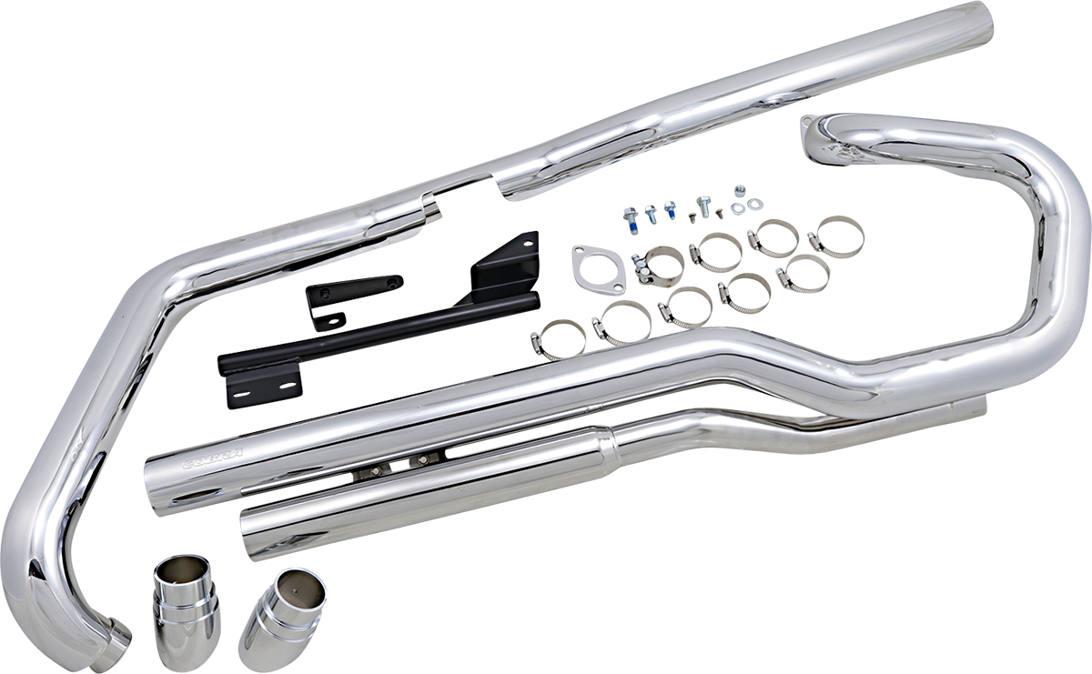COBRA SPEEDSTER EXHAUSTS (WITH POWERPORT) EXHAUSTS SPD S/D VTX1800R