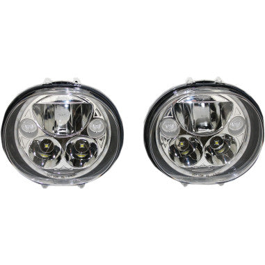 53/4" TRUBEAM® LED HEADLAMPS AND ADAPTER KITS FOR HARLEY-DAVIDSON