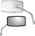 PARTS UNLIMITED STAINLESS STEEL RECTANGULAR MIRRORS MIRROR PU S.S. RECT. YAM