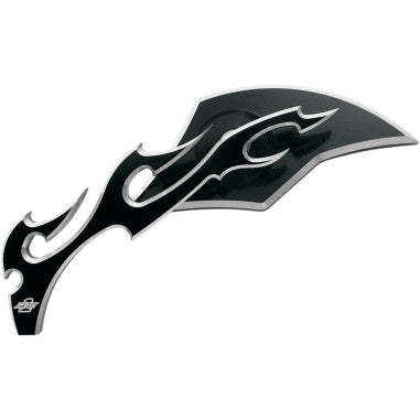 BILLET ALUMINUM MIRRORS WITH CLEAR GLASS FOR HARLEY-DAVIDSON