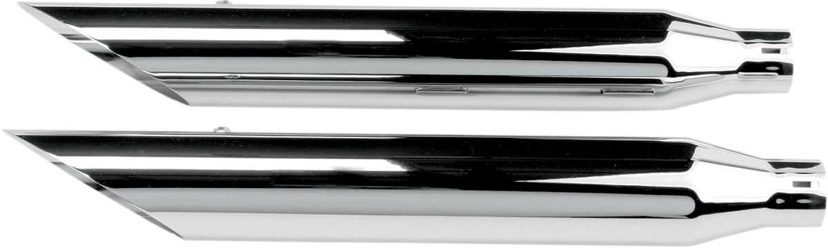 KHROME WERKS 3" HP-PLUS® SLIP-ON MUFFLERS FOR HARLEY-DAVIDSON 2013 - 2017 Chrome 3" HP-Plus® Slip-On Mufflers