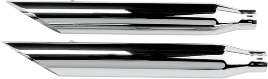 KHROME WERKS 3" HP-PLUS® SLIP-ON MUFFLERS FOR HARLEY-DAVIDSON 2013 - 2017 Chrome 3" HP-Plus® Slip-On Mufflers
