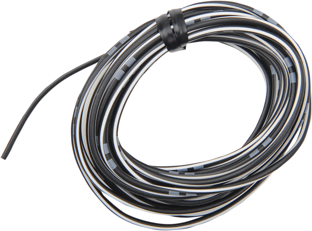 SHINDY COLORED WIRING WIRE OEM 14A 13' BLK/WHT