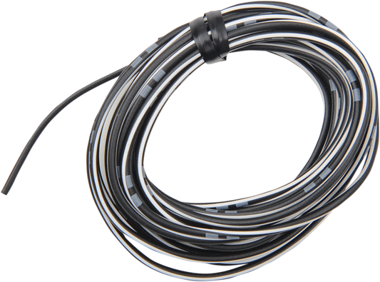 SHINDY COLORED WIRING WIRE OEM 14A 13' BLK/WHT