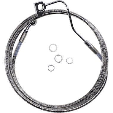 EXTENDED LENGTH STAINLESS STEEL BRAKE LINE KITS FOR HARLEY-DAVIDSON