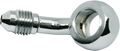 MAGNUM BRAIDED DOT UNIVERSAL BRAKE LINES AND FITTINGS BANJO FITTING AN3 CHROME