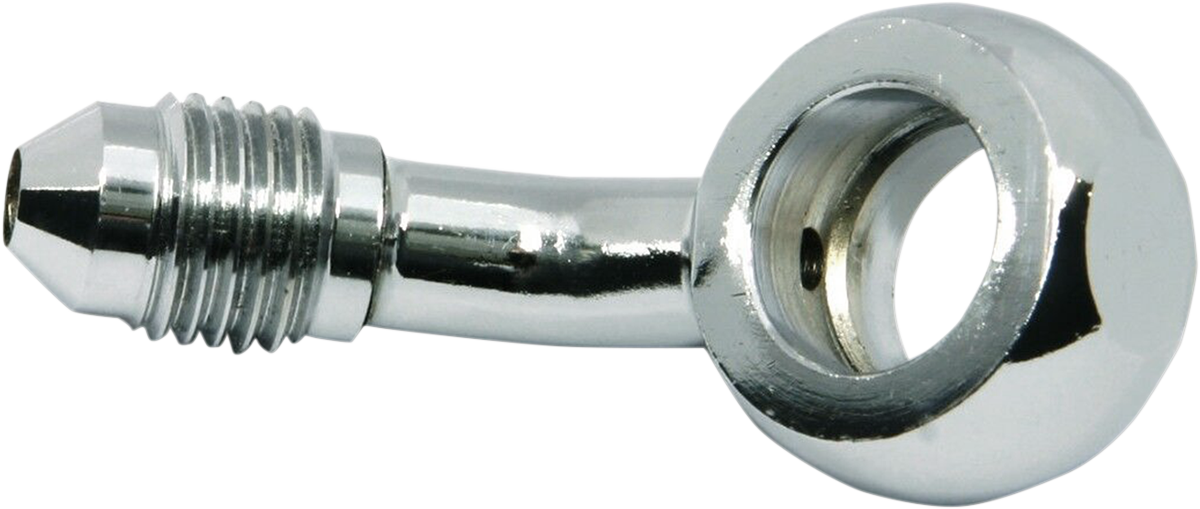 MAGNUM BRAIDED DOT UNIVERSAL BRAKE LINES AND FITTINGS BANJO FITTING AN3 CHROME