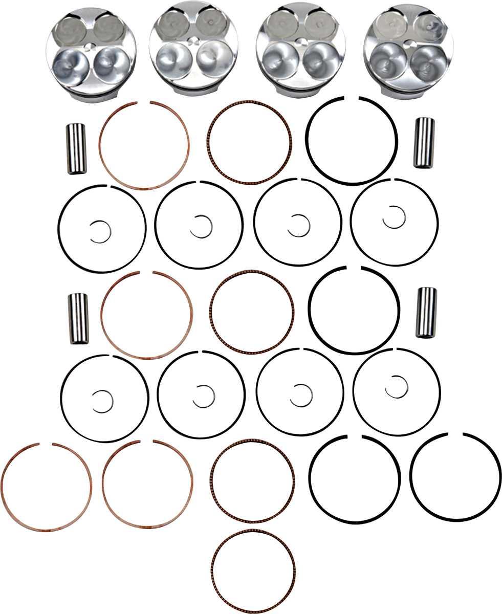 JE PISTONS PISTONS PSTN KT CBR 1KR 04-07 STD