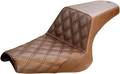 SADDLEMEN STEP-UP LS SEATS SEAT STEP UP FRONT LS BRN